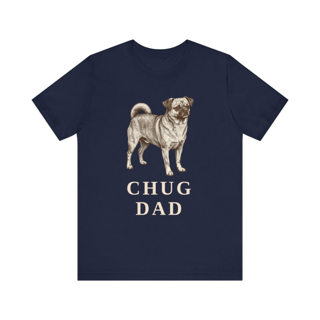 Chug Dad Shirt, Vintage Dog Sketch Tee, Dog Dad Gift Chug Dad Shirt, Vintage Dog Sketch Tee, Dog Dad Gift