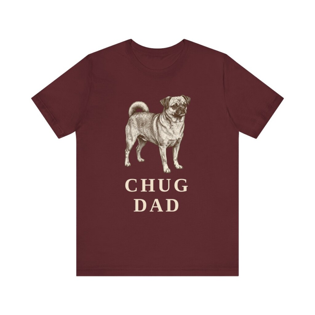 Chug Dad Shirt, Vintage Dog Sketch Tee, Dog Dad Gift Chug Dad Shirt, Vintage Dog Sketch Tee, Dog Dad Gift