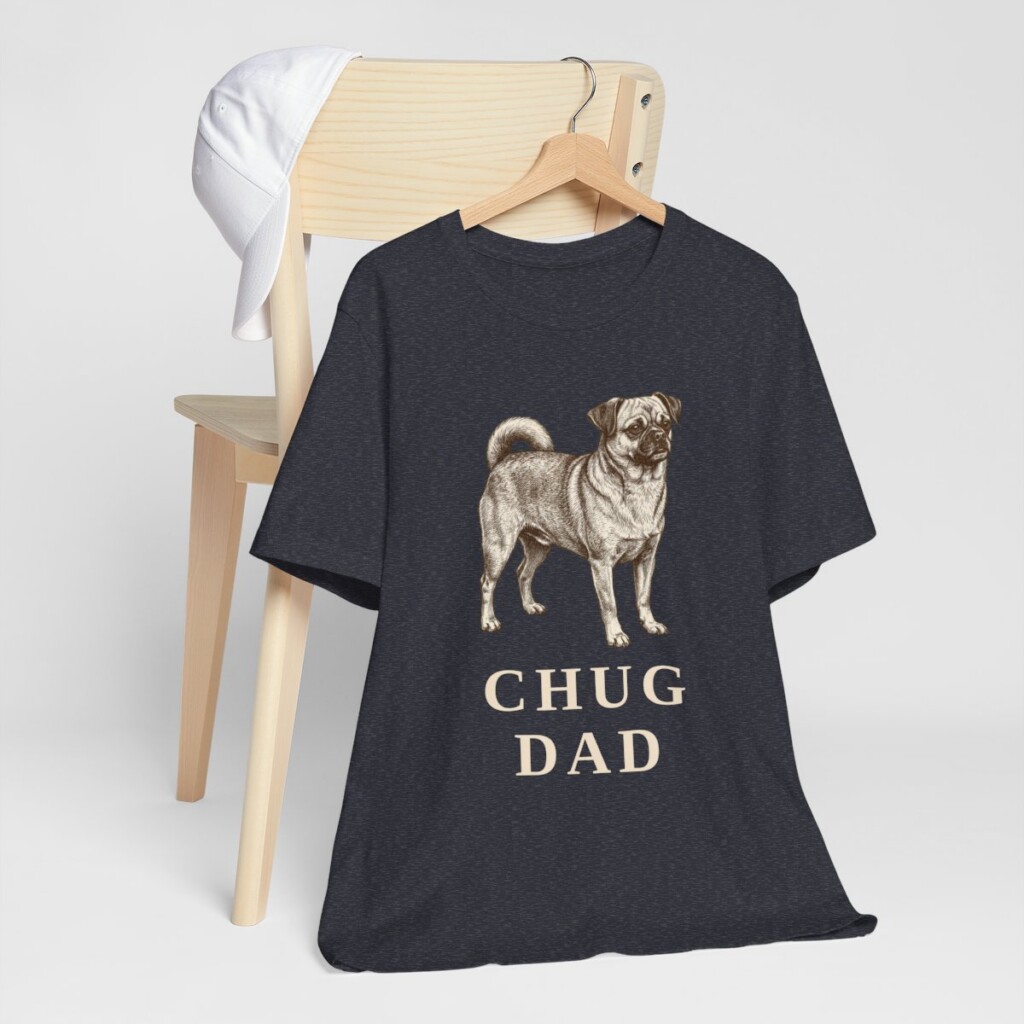 Chug Dad Shirt, Vintage Dog Sketch Tee, Dog Dad Gift Chug Dad Shirt, Vintage Dog Sketch Tee, Dog Dad Gift