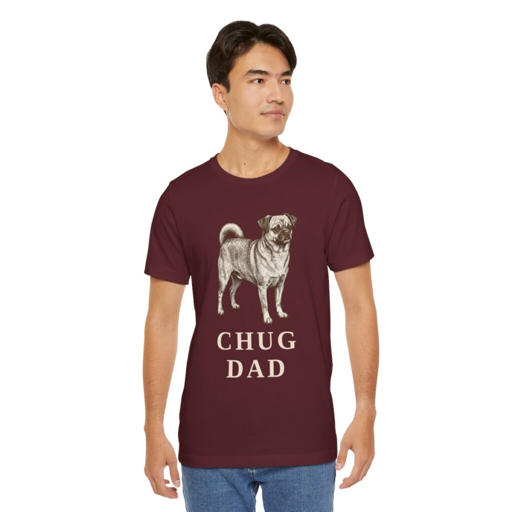 Chug Dad Shirt, Vintage Dog Sketch Tee, Dog Dad Gift Chug Dad Shirt, Vintage Dog Sketch Tee, Dog Dad Gift