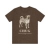 Chug Latin Shirt, Vintage Dog Sketch Tee, Dog Latin Gift