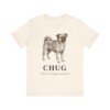 Chug Latin Shirt, Vintage Dog Sketch Tee, Dog Latin Gift
