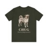 Chug Latin Shirt, Vintage Dog Sketch Tee, Dog Latin Gift