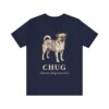 Chug Latin Shirt, Vintage Dog Sketch Tee, Dog Latin Gift