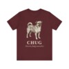 Chug Latin Shirt, Vintage Dog Sketch Tee, Dog Latin Gift