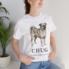 Chug Latin Shirt, Vintage Dog Sketch Tee, Dog Latin Gift