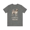 Chug Mom Shirt, Vintage Dog Sketch Tee, Dog Mom Gift