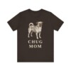 Chug Mom Shirt, Vintage Dog Sketch Tee, Dog Mom Gift
