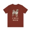 Chug Mom Shirt, Vintage Dog Sketch Tee, Dog Mom Gift