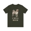 Chug Mom Shirt, Vintage Dog Sketch Tee, Dog Mom Gift
