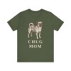 Chug Mom Shirt, Vintage Dog Sketch Tee, Dog Mom Gift