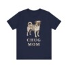 Chug Mom Shirt, Vintage Dog Sketch Tee, Dog Mom Gift