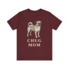 Chug Mom Shirt, Vintage Dog Sketch Tee, Dog Mom Gift