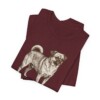 Chug Mom Shirt, Vintage Dog Sketch Tee, Dog Mom Gift
