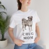 Chug Mom Shirt, Vintage Dog Sketch Tee, Dog Mom Gift
