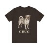 Chug Shirt, Vintage Dog Sketch Tee, Dog Lover Gift