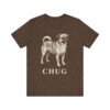 Chug Shirt, Vintage Dog Sketch Tee, Dog Lover Gift