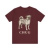 Chug Shirt, Vintage Dog Sketch Tee, Dog Lover Gift