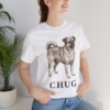 Chug Shirt, Vintage Dog Sketch Tee, Dog Lover Gift