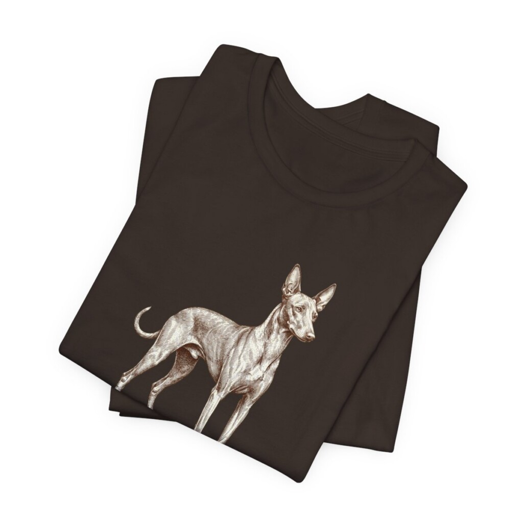 Cirneco dell'Etna Humor Shirt, Vintage Dog Sketch Tee, Dog Humor Gift Cirneco dell'Etna Humor Shirt, Vintage Dog Sketch Tee, Dog Humor Gift