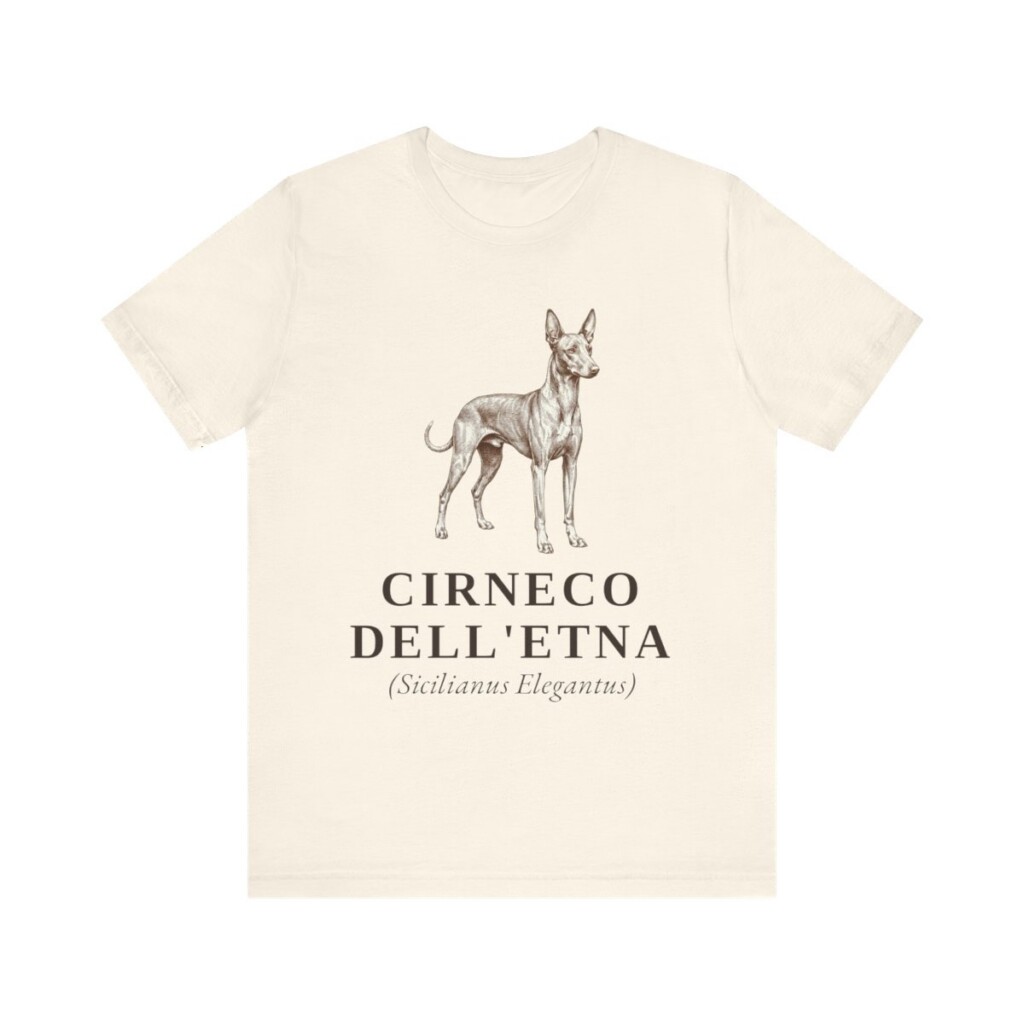 Cirneco dell'Etna Latin Shirt, Vintage Dog Sketch Tee, Dog Latin Gift Cirneco dell'Etna Latin Shirt, Vintage Dog Sketch Tee, Dog Latin Gift