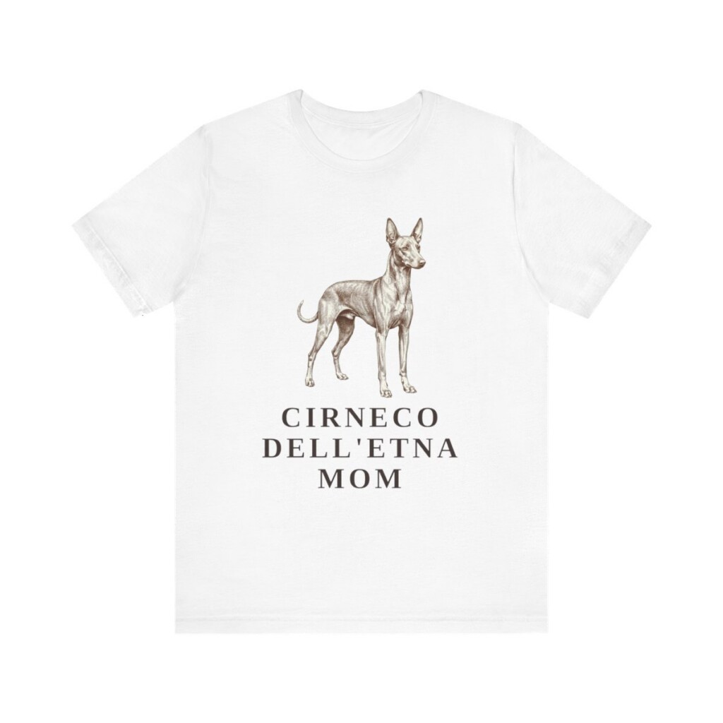 Cirneco dell'Etna Mom Shirt, Vintage Dog Sketch Tee, Dog Mom Gift Cirneco dell'Etna Mom Shirt, Vintage Dog Sketch Tee, Dog Mom Gift