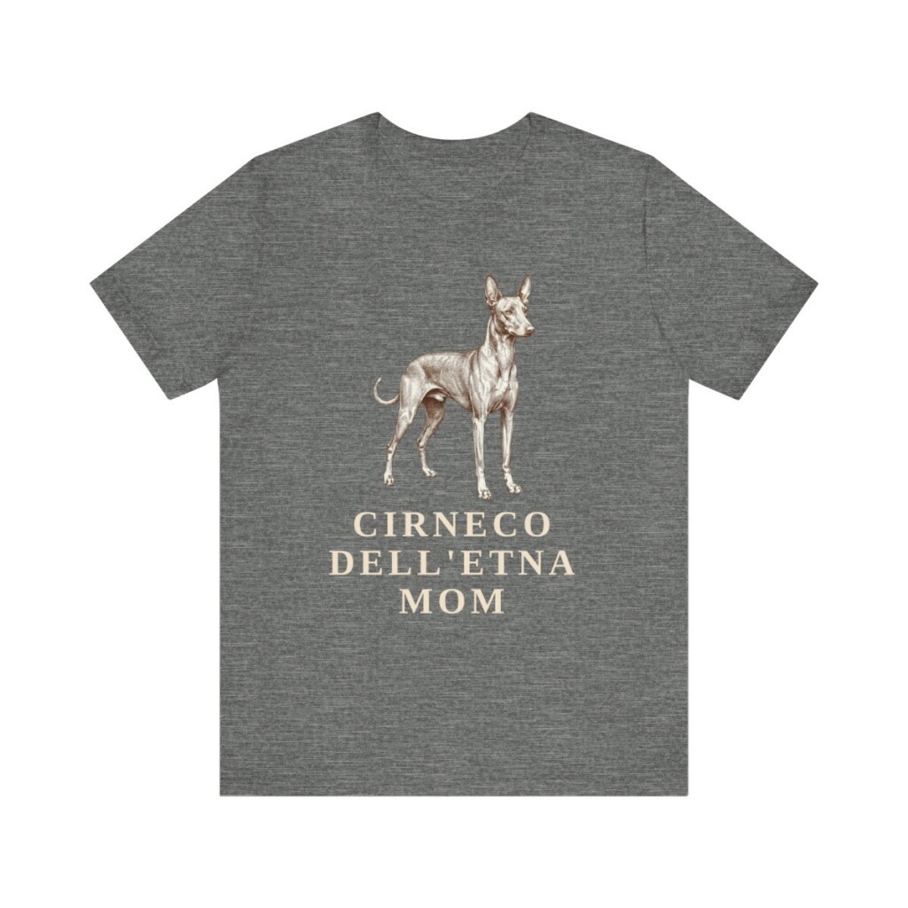 Cirneco dell'Etna Mom Shirt, Vintage Dog Sketch Tee, Dog Mom Gift Cirneco dell'Etna Mom Shirt, Vintage Dog Sketch Tee, Dog Mom Gift