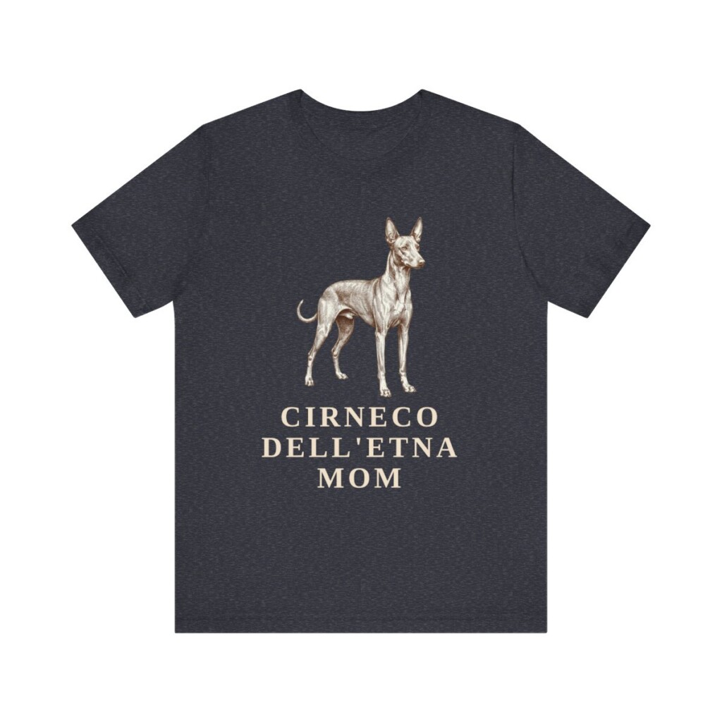 Cirneco dell'Etna Mom Shirt, Vintage Dog Sketch Tee, Dog Mom Gift Cirneco dell'Etna Mom Shirt, Vintage Dog Sketch Tee, Dog Mom Gift