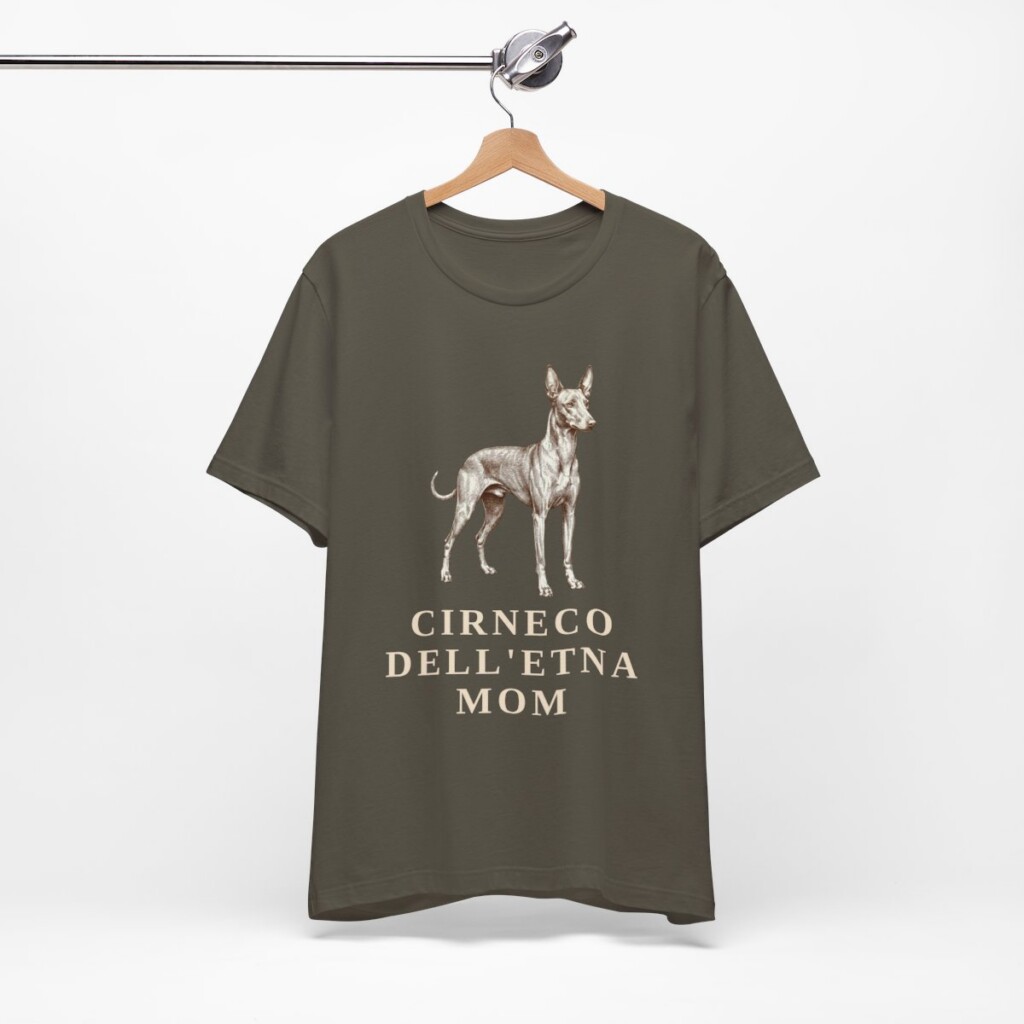 Cirneco dell'Etna Mom Shirt, Vintage Dog Sketch Tee, Dog Mom Gift Cirneco dell'Etna Mom Shirt, Vintage Dog Sketch Tee, Dog Mom Gift