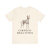 Cirneco dell'Etna Shirt, Vintage Dog Sketch Tee, Dog Lover Gift