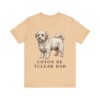 Coton de Tulear Dad Shirt, Vintage Dog Sketch Tee, Dog Dad Gift