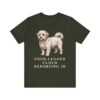Coton de Tulear Humor Shirt, Vintage Dog Sketch Tee, Dog Humor Gift