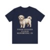 Coton de Tulear Humor Shirt, Vintage Dog Sketch Tee, Dog Humor Gift