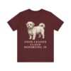 Coton de Tulear Humor Shirt, Vintage Dog Sketch Tee, Dog Humor Gift