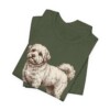 Coton de Tulear Humor Shirt, Vintage Dog Sketch Tee, Dog Humor Gift