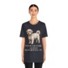 Coton de Tulear Humor Shirt, Vintage Dog Sketch Tee, Dog Humor Gift