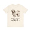 Coton de Tulear Humor Shirt, Vintage Dog Sketch Tee, Dog Humor Gift