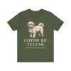 Coton de Tulear Latin Shirt, Vintage Dog Sketch Tee, Dog Latin Gift Coton de Tulear Latin Shirt, Vintage Dog Sketch Tee, Dog Latin Gift