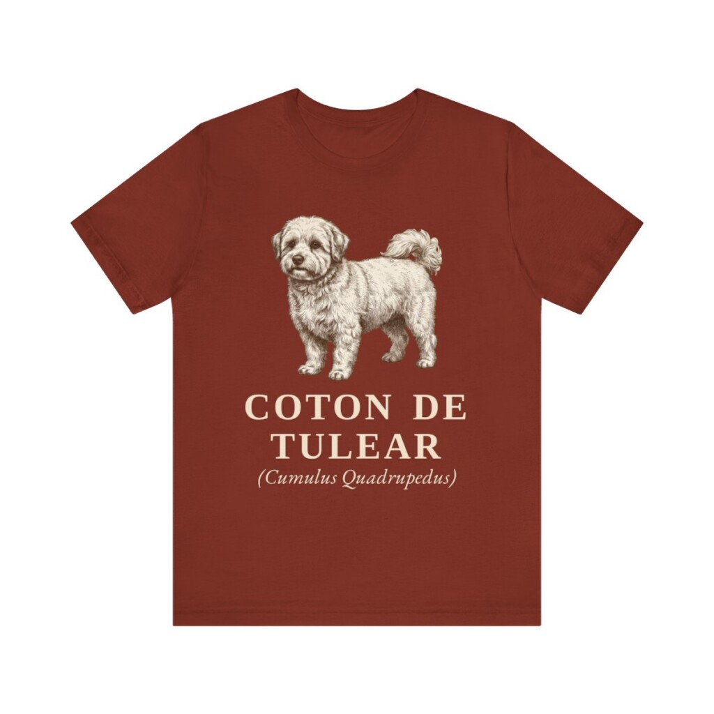 Coton de Tulear Latin Shirt, Vintage Dog Sketch Tee, Dog Latin Gift Coton de Tulear Latin Shirt, Vintage Dog Sketch Tee, Dog Latin Gift