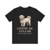 Coton de Tulear Latin Shirt, Vintage Dog Sketch Tee, Dog Latin Gift Coton de Tulear Latin Shirt, Vintage Dog Sketch Tee, Dog Latin Gift