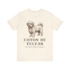 Coton de Tulear Latin Shirt, Vintage Dog Sketch Tee, Dog Latin Gift Coton de Tulear Latin Shirt, Vintage Dog Sketch Tee, Dog Latin Gift