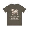 Coton de Tulear Latin Shirt, Vintage Dog Sketch Tee, Dog Latin Gift Coton de Tulear Latin Shirt, Vintage Dog Sketch Tee, Dog Latin Gift