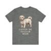 Coton de Tulear Mom Shirt, Vintage Dog Sketch Tee, Dog Mom Gift