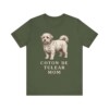 Coton de Tulear Mom Shirt, Vintage Dog Sketch Tee, Dog Mom Gift