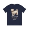 Coton de Tulear Mom Shirt, Vintage Dog Sketch Tee, Dog Mom Gift