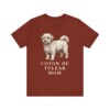 Coton de Tulear Mom Shirt, Vintage Dog Sketch Tee, Dog Mom Gift