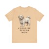 Coton de Tulear Mom Shirt, Vintage Dog Sketch Tee, Dog Mom Gift