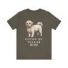 Coton de Tulear Mom Shirt, Vintage Dog Sketch Tee, Dog Mom Gift