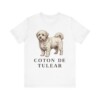 Coton de Tulear Shirt, Vintage Dog Sketch Tee, Dog Lover Gift