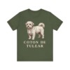 Coton de Tulear Shirt, Vintage Dog Sketch Tee, Dog Lover Gift